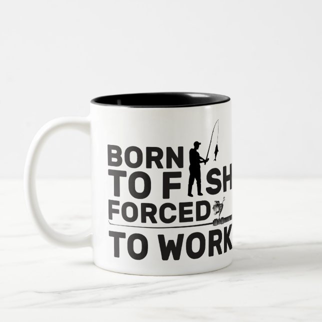 Geboren zu Fischen, die gezwungen sind, die Tasse  (Links)