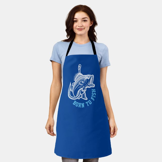Geboren zu fischen schürze (Getragen)