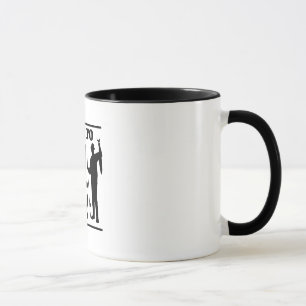 Geboren zu fischen Zwangs, um zu arbeiten Tasse