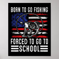 Geboren zu gehen Fischen gezwungen, um zur Schule
