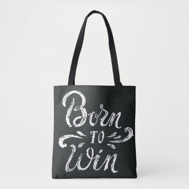 Geboren zu gewinnen tasche (Vorderseite)