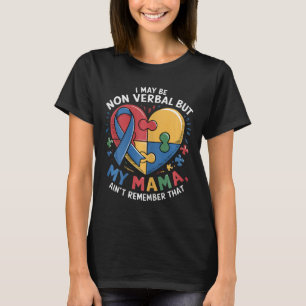 Geboren zu herausragen - Lehrer Autismus Awareness T-Shirt