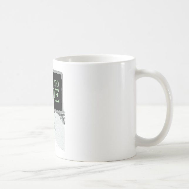 Geboren zu kodieren kaffeetasse (Rechts)