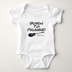 Geboren zu preisen baby strampler