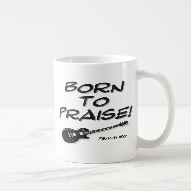 Geboren zu preisen kaffeetasse (Rechts)