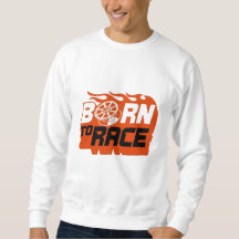 Geboren zu Race - Fiery Wheel T - Shirt