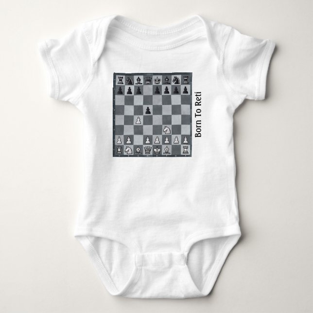 Geboren zu Reti Baby Strampler (Vorderseite)