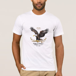 Geboren zu Sparkle - Premium Eagle Freedom T-Shirt