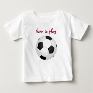 Geboren zu spielen, Fußball-Ball, Future Star, Tr Baby T-shirt