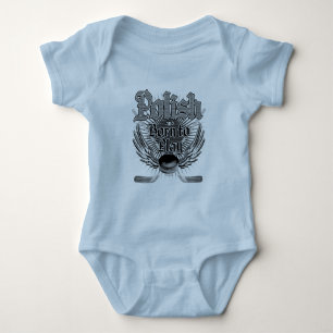 Geboren zu spielen (Polnisch) Baby Bodysuit Strampler