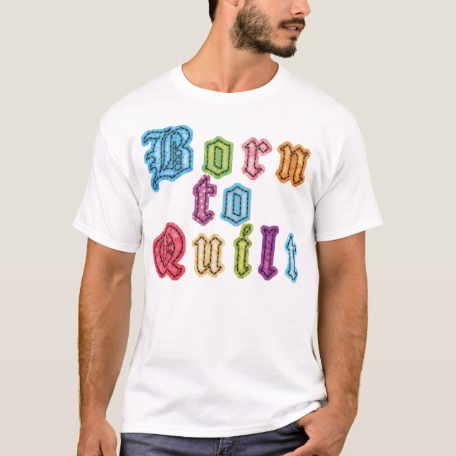 Geboren zu steppen T-Shirt (Vorderseite)