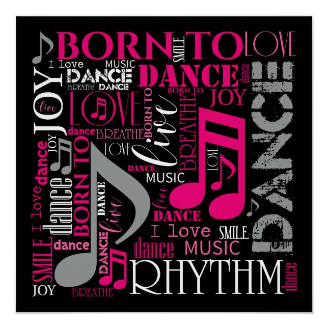 Geboren zu Tanzpink ID277 Poster (Vorderseite)