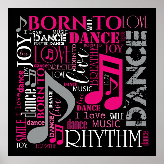Geboren zu Tanzpink ID277 Poster (Vorne)