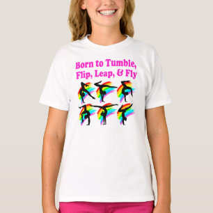 GEBOREN ZU TUMBLE GYMNASTICS-DESIGN T-Shirt