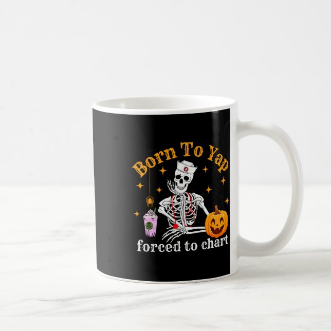 Geboren zu Yap gezwungen, den Skelettkaffee-Fall z Kaffeetasse (Rechts)