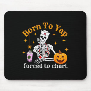 Geboren zu Yap gezwungen, den Skelettkaffee-Fall z Mousepad