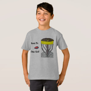 Geboren zum Disc-Golfjugend-T - Shirt