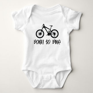 Geboren zum Fahrrad Baby Strampler