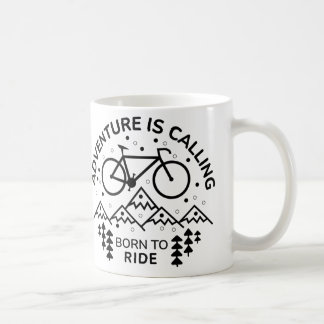 Geboren zum Fahrraddesign Kaffeetasse