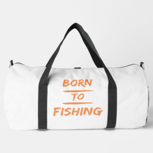 geboren zum Fischfang Duffle Bag