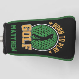 Geboren zum Golfspielen Golf Headcover
