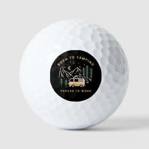 Geboren zum Lager, gezwungen zur Arbeit - Retro Ca Golfball