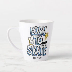 Geboren zum Skate Milchtasse