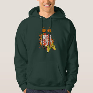 geboren zum Spielen Hoodie