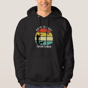 Geboren zur Entenjagd gezwungen, Entenjagd Hoodie