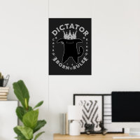 Geboren zur Regel | Funny Cat Design