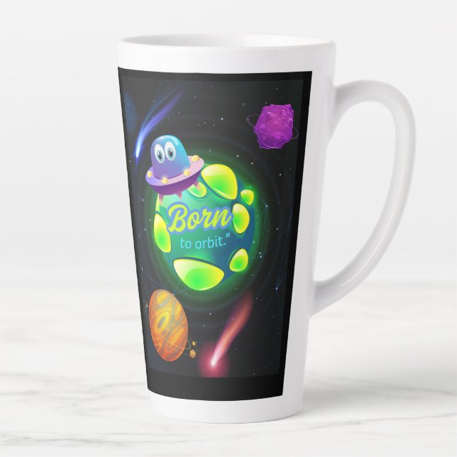 Geboren zur Umlaufbahn Milchtasse (Rechts)