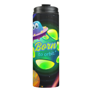 Geboren zur Umlaufbahn Thermosbecher