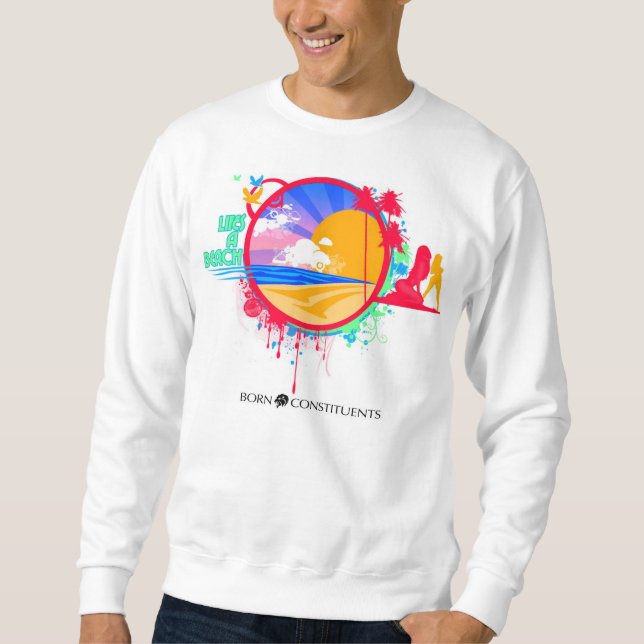 Geborene Bestandteile Sweatshirt (Vorderseite)