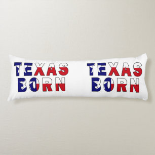 Geborene Flagge von Texas Seitenschläferkissen