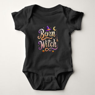 Geborene Hexe - Halloween Kostüm Baby Strampler