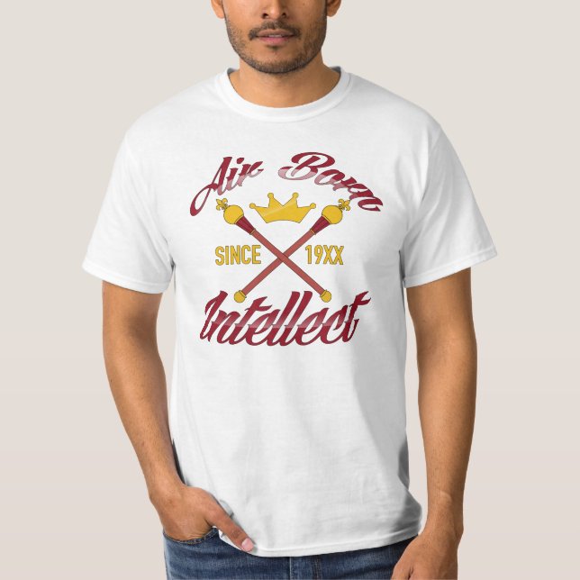 GEBORENE LUFTFAHRT - SEIT 19. XX. T-Shirt (Vorderseite)