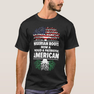 Geborene nigerianische Staatsbürgerschaft USA T-Shirt