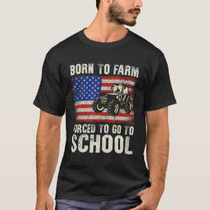 Geborene Rückreise in die Landwirtschaft, die gezw T-Shirt