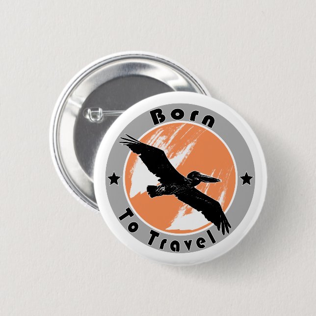 Geborene Schaltfläche Button (Vorne & Hinten)