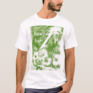 Geborene Steuerfreiheit für den Tod T-Shirt