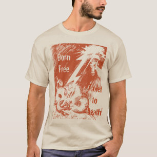 Geborene Steuerfreiheit für den Tod T-Shirt