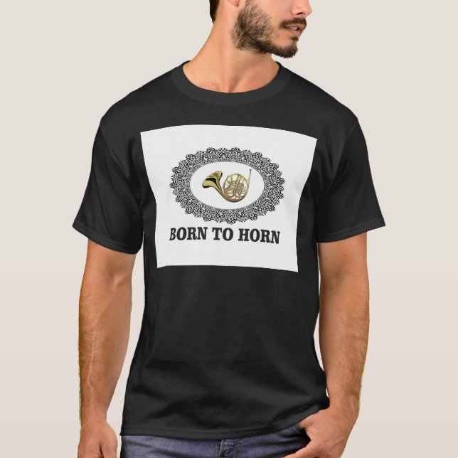 geborener Hornring T-Shirt (Vorderseite)