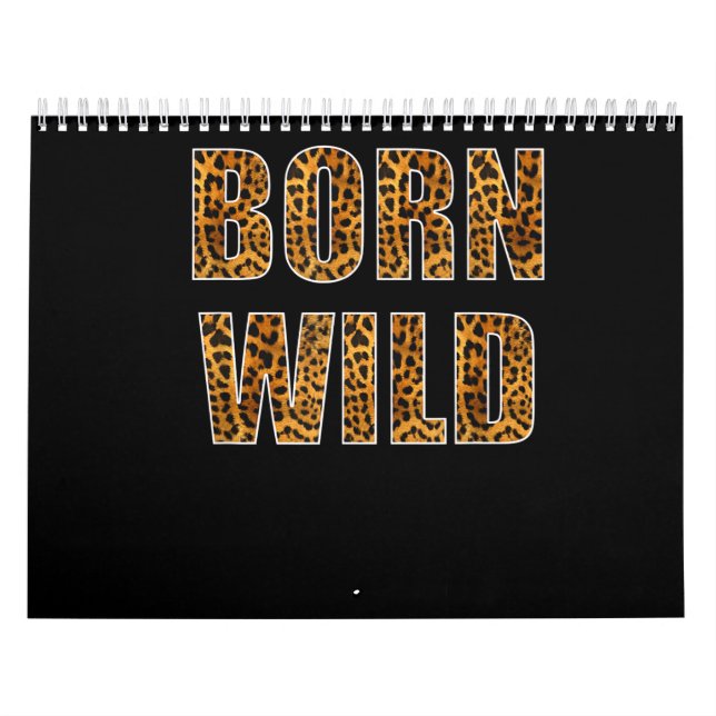 geborener Käfer-Tiger-Löwe Kalender (Titelbild)