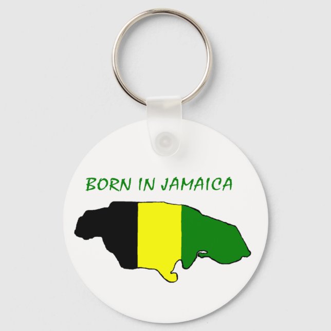 Geborener Schlüsselanhänger in Jamaika (Vorderseite)