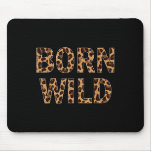 Geborener Wilder Geparden Mousepad