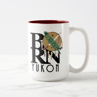 GEBORENER Yukon, Oklahoma 15oz Zweifarbige Tasse