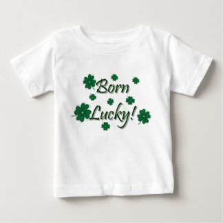 Geborenes glückliches! baby t-shirt