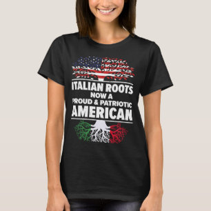 Geborenes Italien USA Staatsbürgerschaft T-Shirt