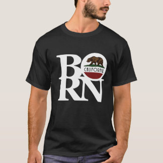 GEBORENES Kalifornien T-Shirt