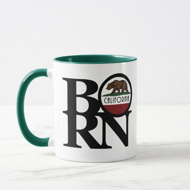 GEBORENES Kalifornien Tasse (Links)